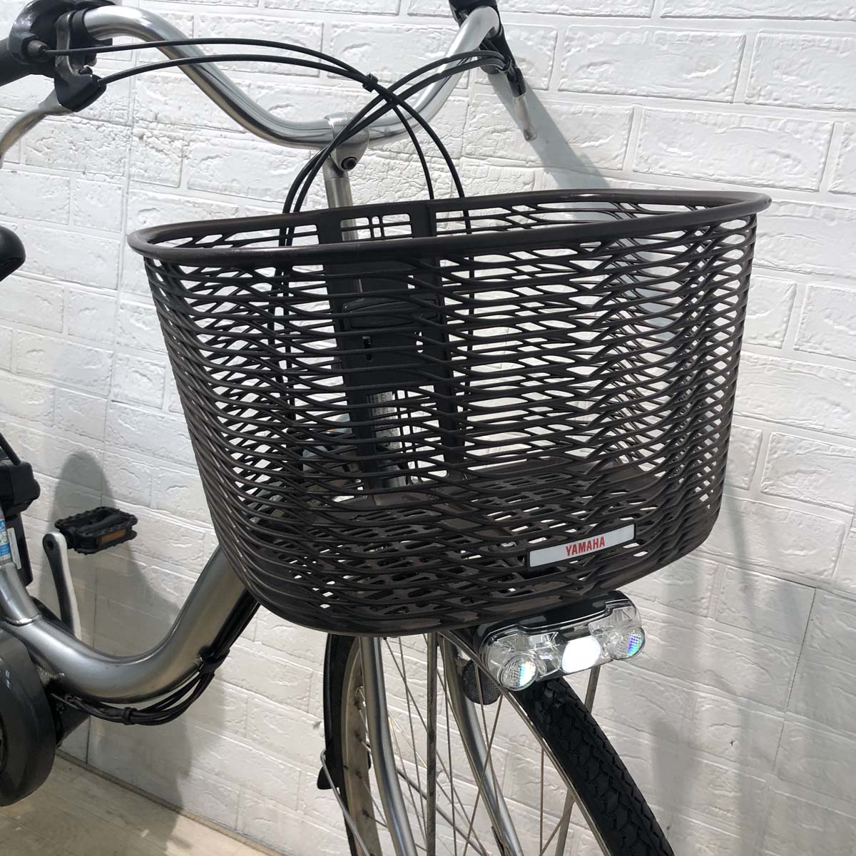 中古電動自転車 ヤマハ PAS Cheer パス チア シルバー 26インチ YC083