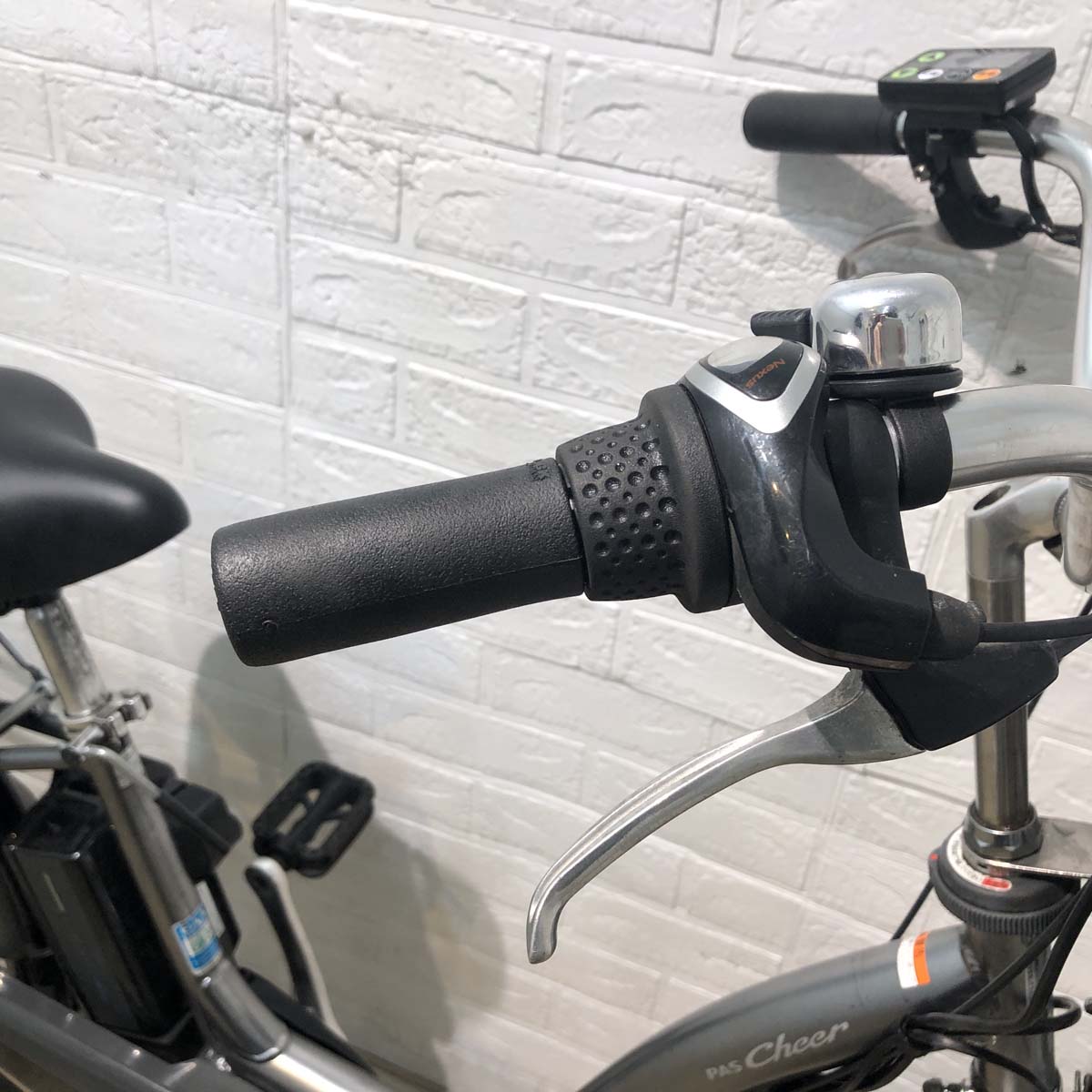 中古電動自転車 ヤマハ PAS Cheer パス チア シルバー 26インチ YC083