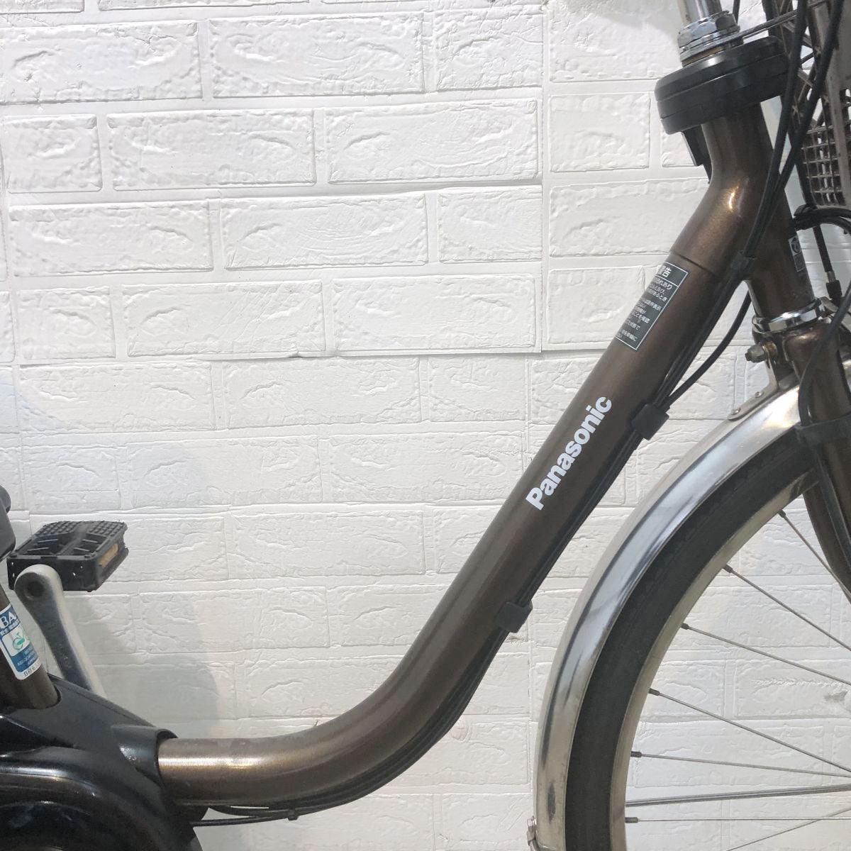 中古電動自転車 パナソニック ビビDX ブラウン 26インチ YH106