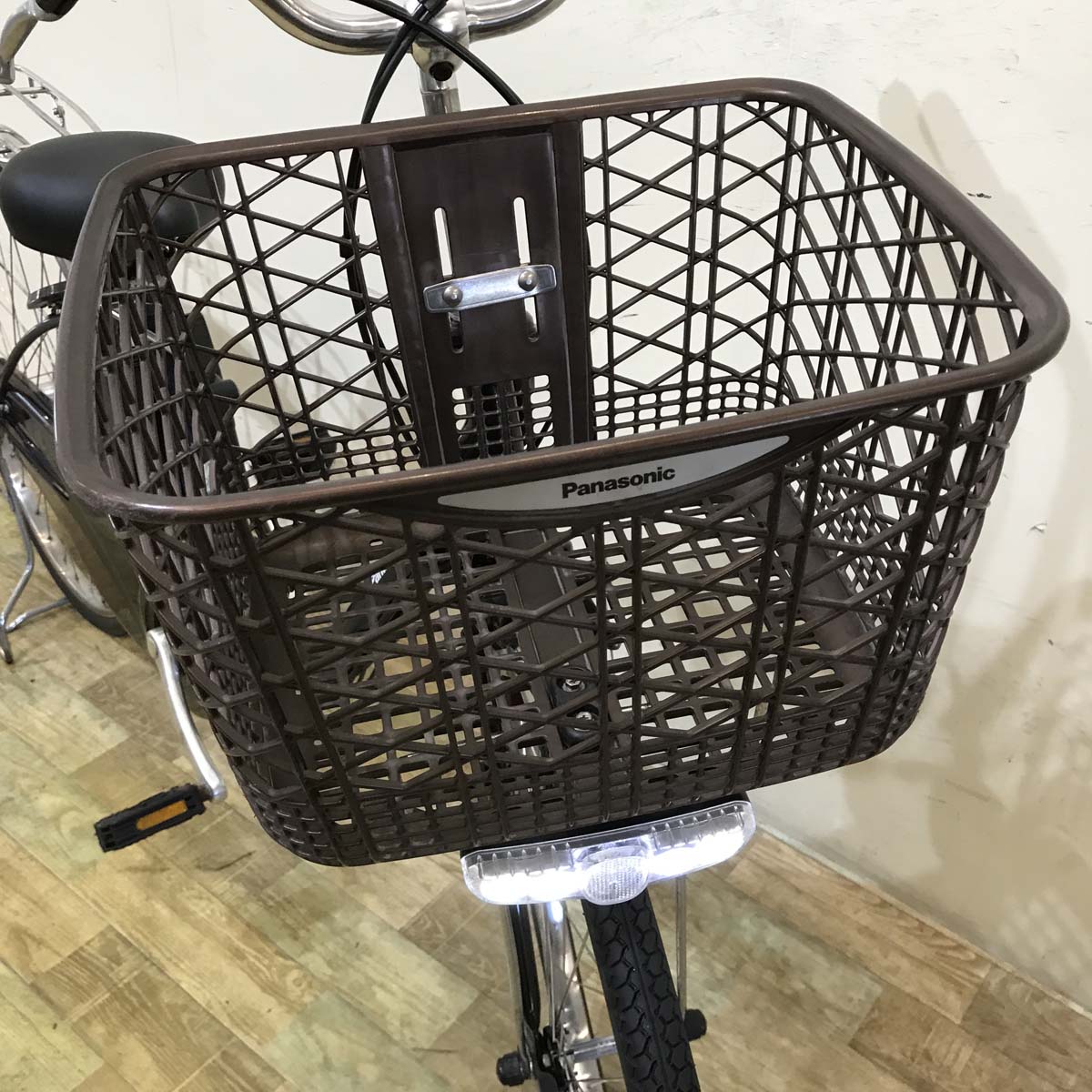 中古電動自転車 パナソニック ビビDX ネイビー 26インチ KG078