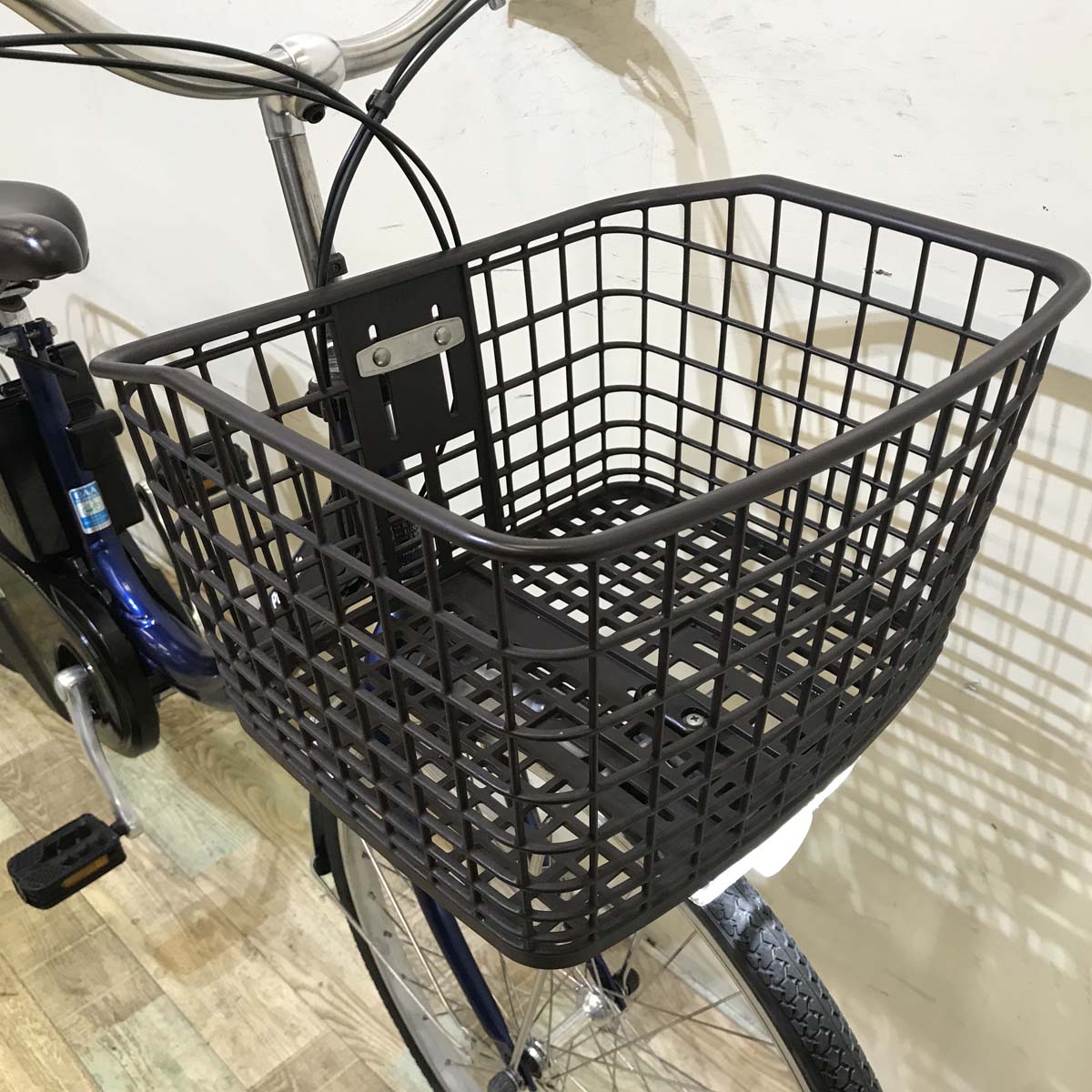 中古電動自転車 パナソニック ビビ L ネイビー 24インチ KB073 