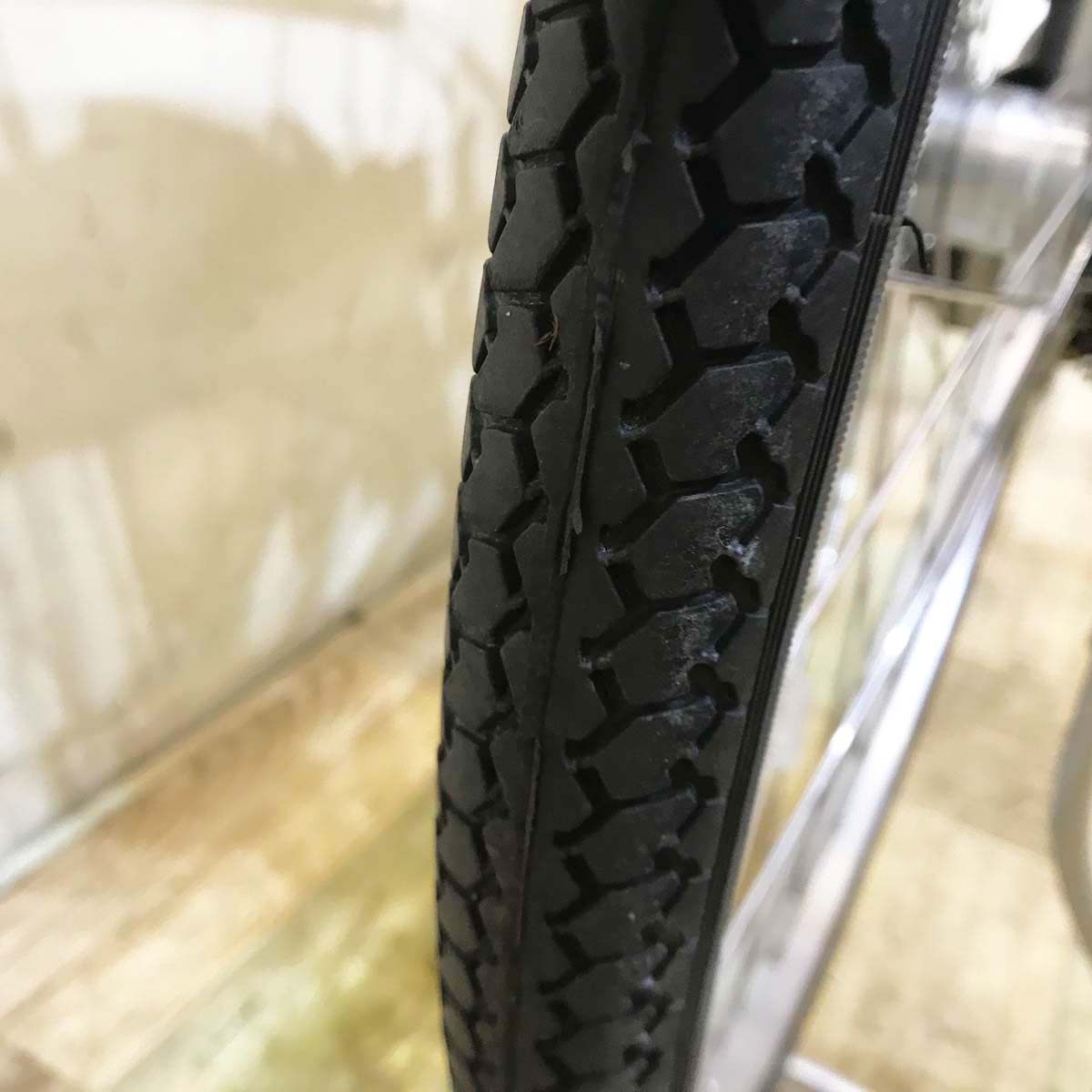 中古電動自転車 パナソニック ビビ L ネイビー 24インチ KB073 