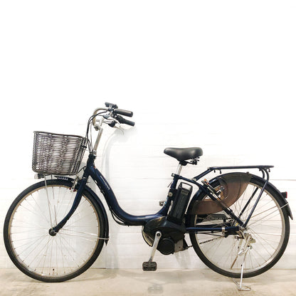 ヤマハ PAS ナチュラ L DX ネイビー 24インチ YV072 【中古車】