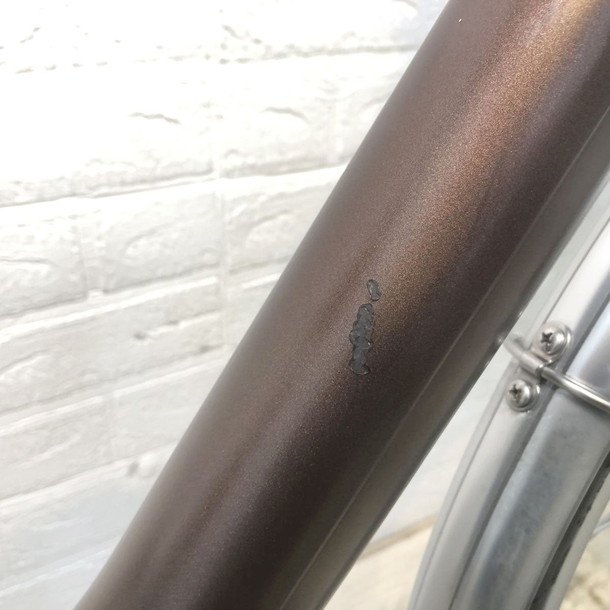 中古電動自転車 パナソニック ビビLU ブラウン 26インチ YH107