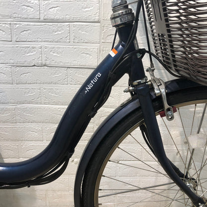 ヤマハ PAS ナチュラ L DX ネイビー 24インチ YV072 【中古車】