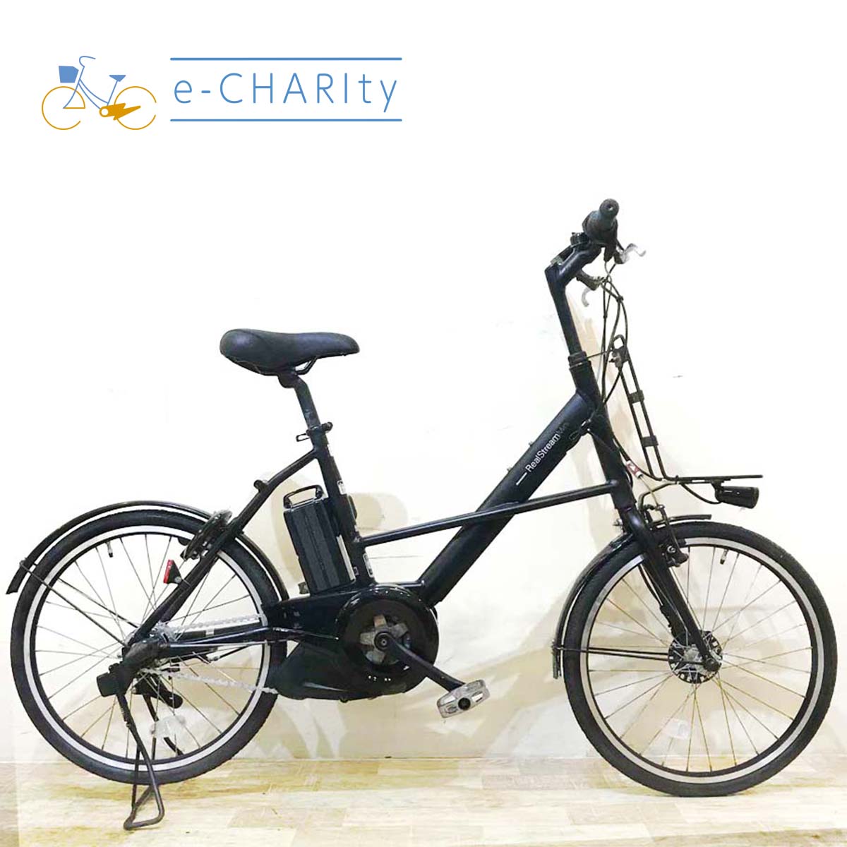 電動自転車 ブリヂストン 20インチ 子供乗せ 中古 090801 電動自転車 ブリヂストン 20インチ 子供乗せ 中古 090801