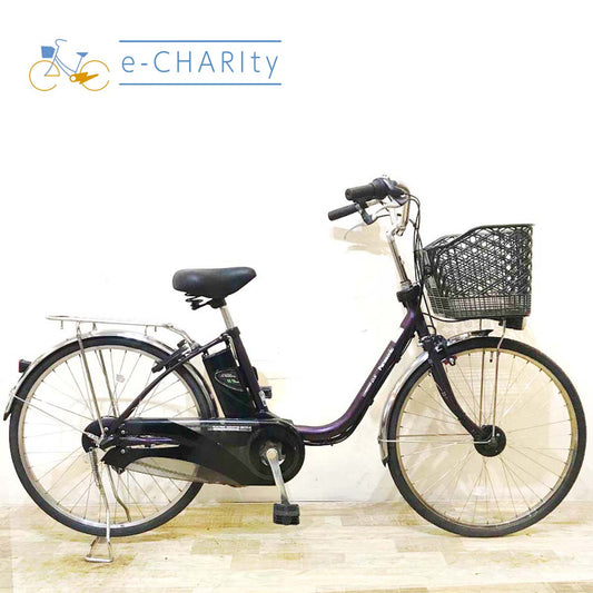 パナソニック ビビ DX パープル 24インチ KA035 【中古車】