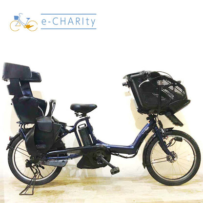 ヤマハ PAS Kiss mini パス キッス ミニ ネイビー 20インチ KA039【中古車】