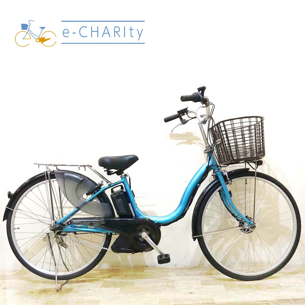 中古電動自転車  ヤマハ PAS ナチュラ S ブルー 26インチ KA050