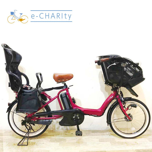 ヤマハ PAS Kiss mini パス キッス ミニ ピンク 20インチ KA059【中古車】