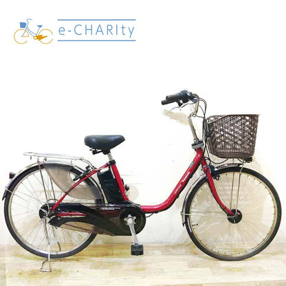 パナソニック ビビ DX レッド 24インチ KA078 【中古車】