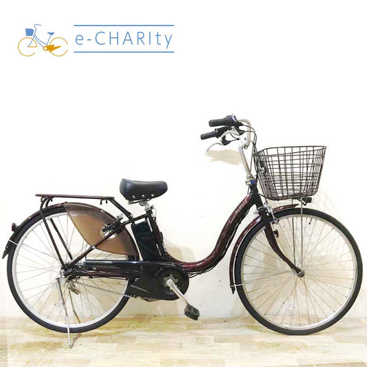 ブリヂストン アシスタ ベーシック ブラウン 26インチ KA088 【中古車】