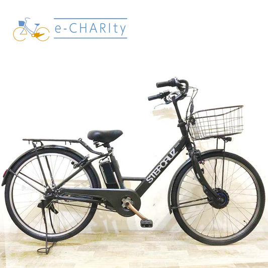 ブリヂストン ステップクルーズ e カーキ 26インチ KA100 【中古車】