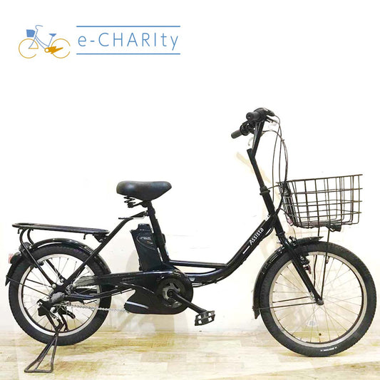 ブリヂストン アシスタ ベーシック ミニ ブラック 前20×後18インチ KA129 【中古車】