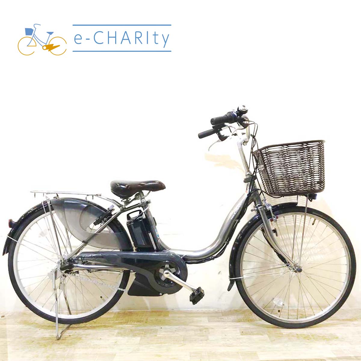 中古電動自転車  ヤマハ PAS Cheer パス チア シルバー 24インチ KB030