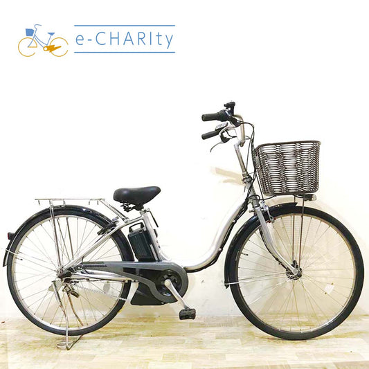 ヤマハ PAS ナチュラ L シルバー 26インチ KB033 【中古車】