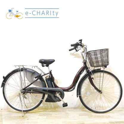 ヤマハ PAS ナチュラ M ブラウン 26インチ KB034【中古車】