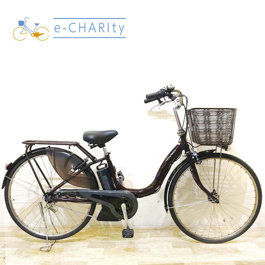 ヤマハ PAS ナチュラ L DX ブラウン 26インチ KB066 【中古車】