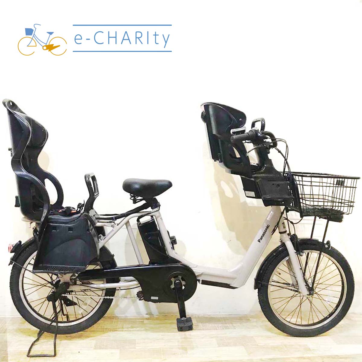 中古パナソニック ギュット・アニーズ 電動自転車が格安！子供乗せ