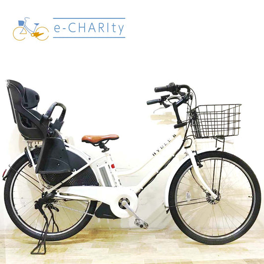 ブリヂストン HYDEE B ハイディ ビー ホワイト 26インチ KB072  【中古車】