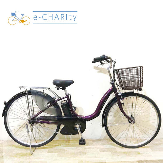 ヤマハ PAS ナチュラ S パープル 26インチ KB079 【中古車】