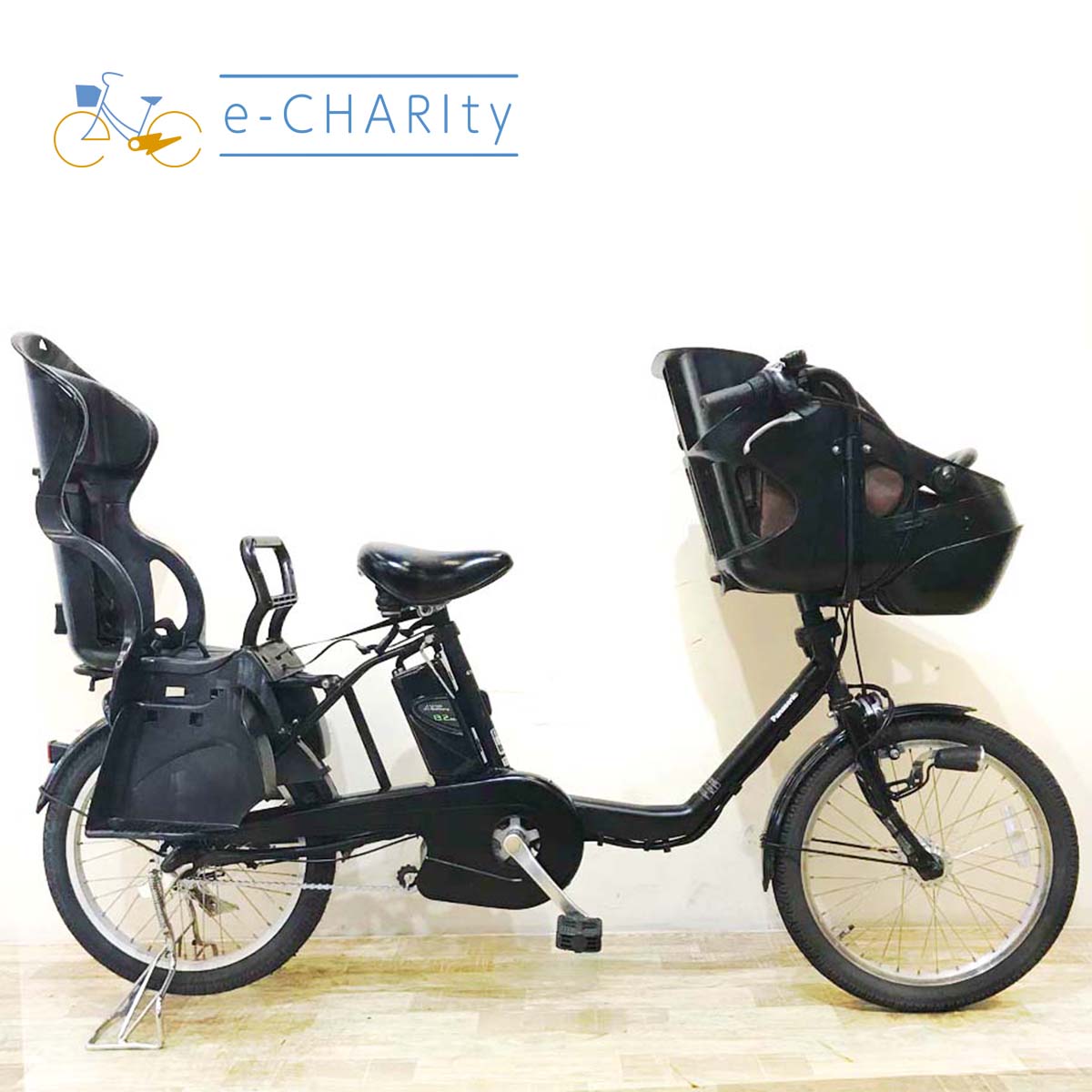 中古電動自転車 パナソニック ギュット ミニ DX ブラック 20インチ KB101