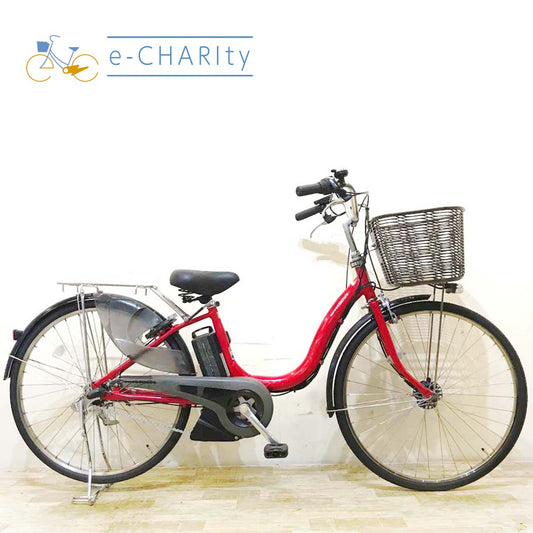 ヤマハ PAS ナチュラ L レッド 26インチ KC016 【中古車】