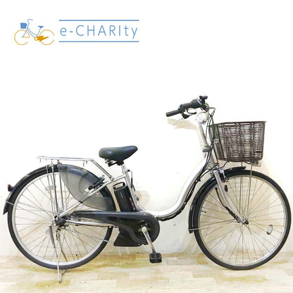 ヤマハ PAS ナチュラ M シルバー 26インチ KC017 【中古車】