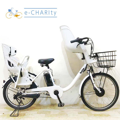 ブリヂストン bikke MOB dd ビッケ モブ dd ホワイト 前24×後20インチ KC028 【中古車】