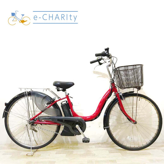 ヤマハ PAS ナチュラ XL レッド 26インチ KC105 【中古車】