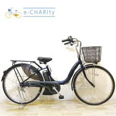 ヤマハ PAS ナチュラ L DX ネイビー 26インチ KD053 【中古車】