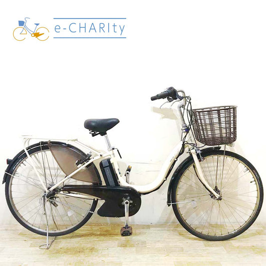 ブリヂストン アシスタ DX アイボリーホワイト 26インチ KD057 【中古車】