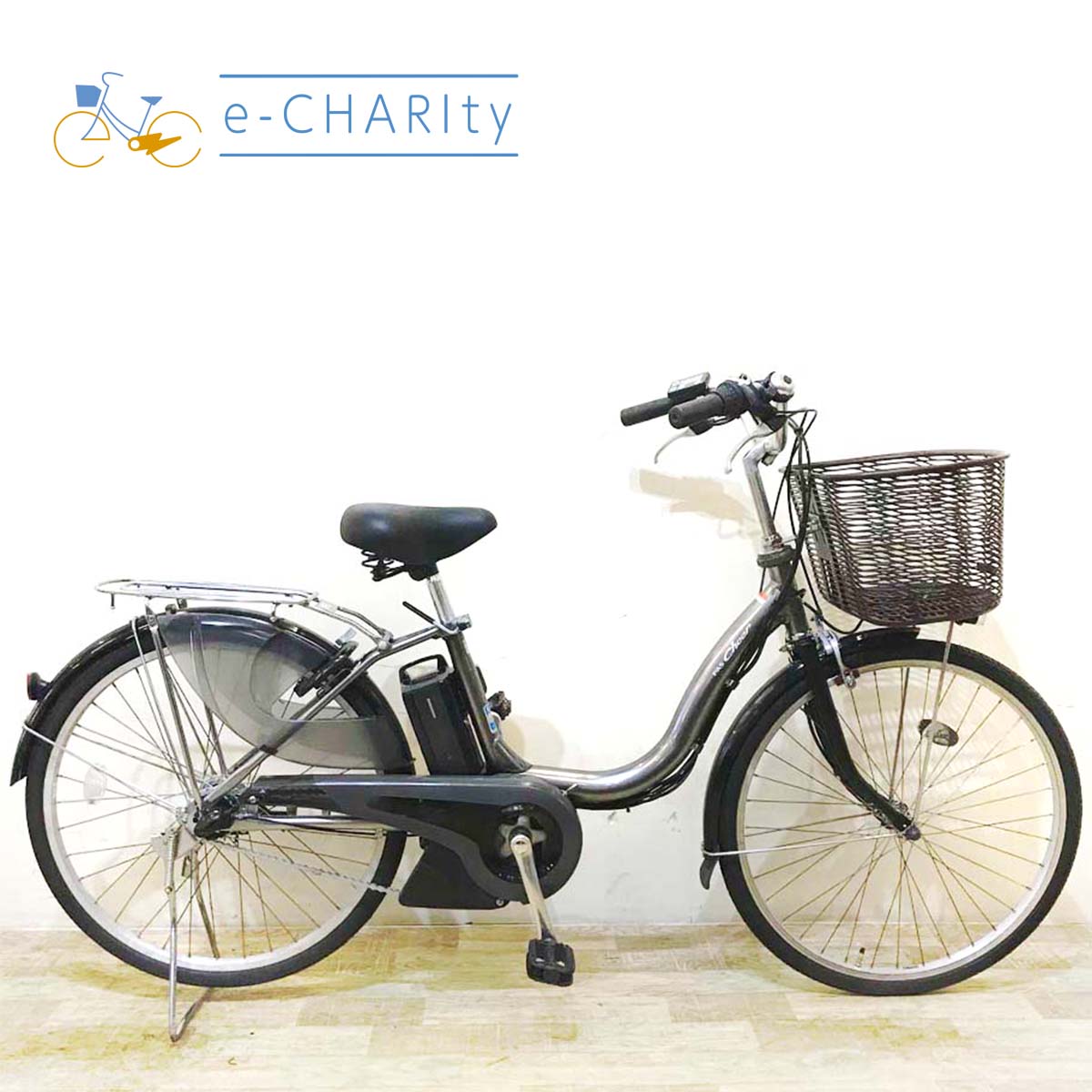 中古電動自転車 ヤマハ PAS Cheer パス チア シルバー 24インチ KD062