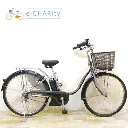 ヤマハ PAS ナチュラ XL シルバー 26インチ KD075【中古車】