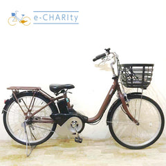 ヤマハ PAS SION U パス シオン ユー ブラウン 24インチ KD098【中古車】