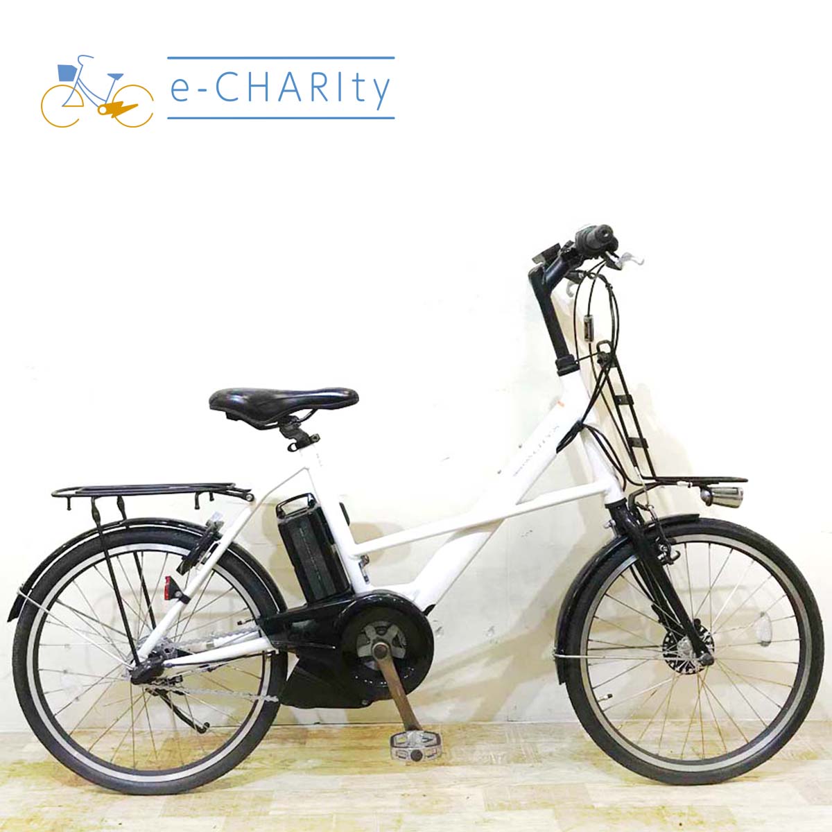 中古電動自転車 ヤマハ PAS CITY X パス シティ X ホワイト 20インチ KD109