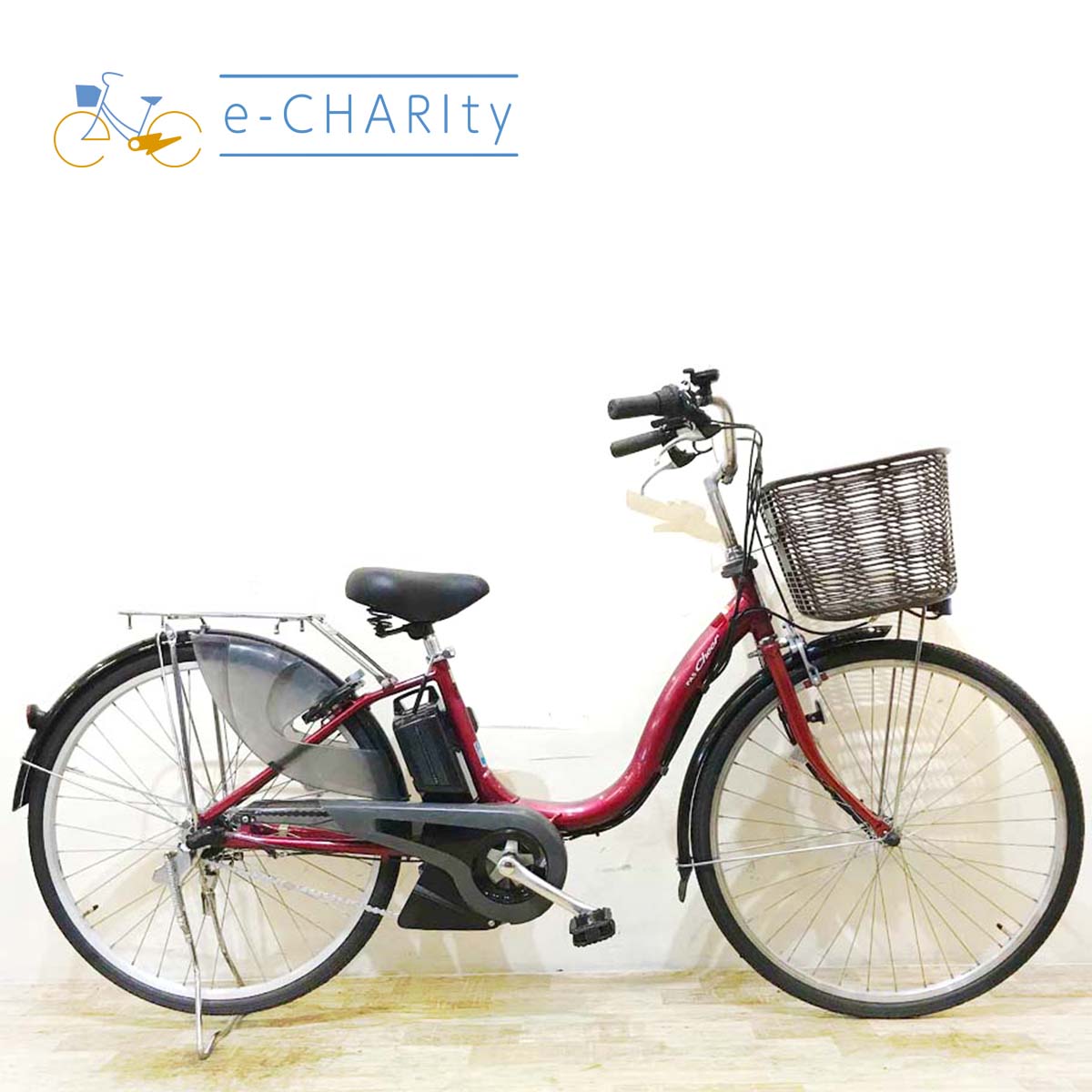 ヤマハ PAS Cheer パス チア レッド 26インチ KD121 【中古車】