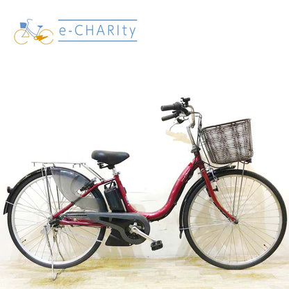 ヤマハ PAS Cheer パス チア レッド 26インチ KD121 【中古車】