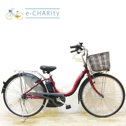 ヤマハ PAS Cheer パス チア レッド 26インチ KD121 【中古車】