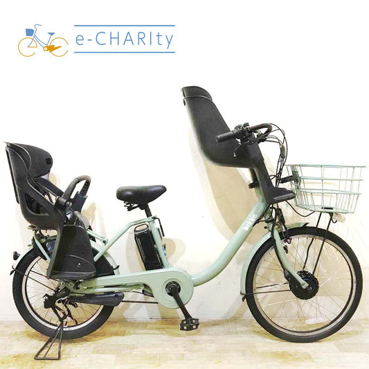 ブリヂストン bikke MOB dd ビッケ モブ dd グリーン 前24×後20インチ KE015 【中古車】