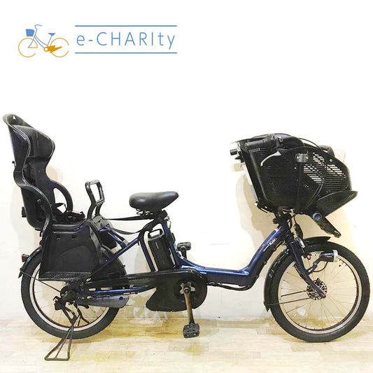 ヤマハ PAS Kiss mini パス キッス ミニ ネイビー 20インチ KE038【中古車】