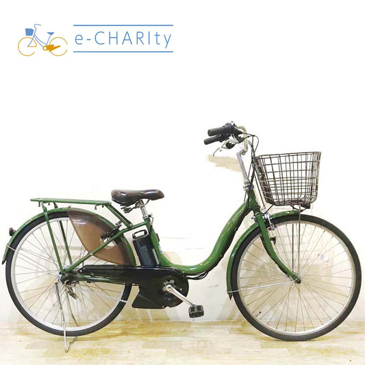 ブリヂストン アシスタ ファイン グリーン 26インチ KE057 【中古車】