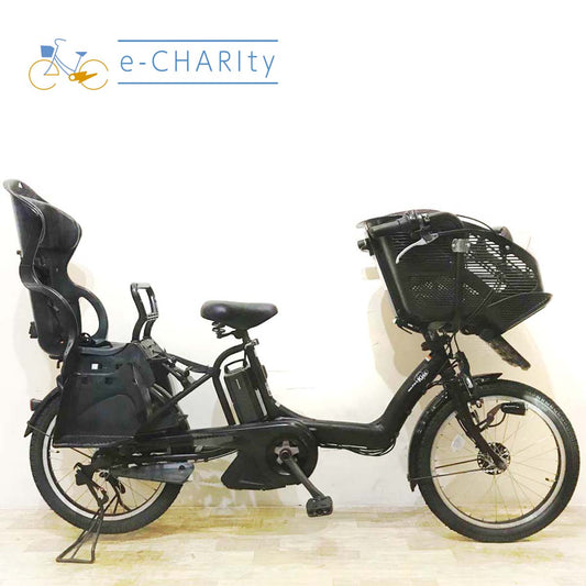 ヤマハ PAS Kiss mini パス キッス ミニ ブラウン 20インチ KE077【中古車】