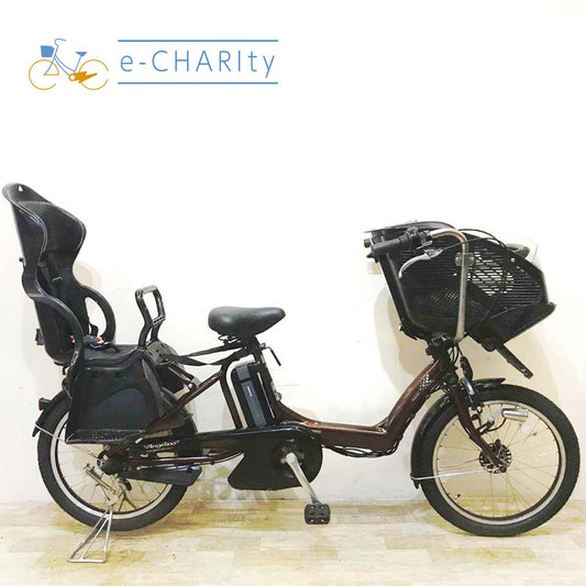 ブリヂストン アンジェリーノ プティット e ブラウン 20インチ KE082【中古車】