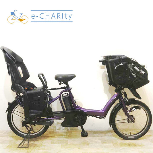 ヤマハ PAS Kiss mini パス キッス ミニ パープル 20インチ KE101【中古車】