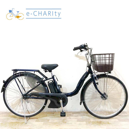 ヤマハ PAS Cheer パス チア ネイビー 26インチ KF081 【中古車】
