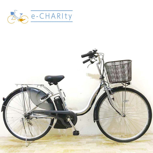 ヤマハ PAS ナチュラ M シルバー 26インチ KF126 【中古車】