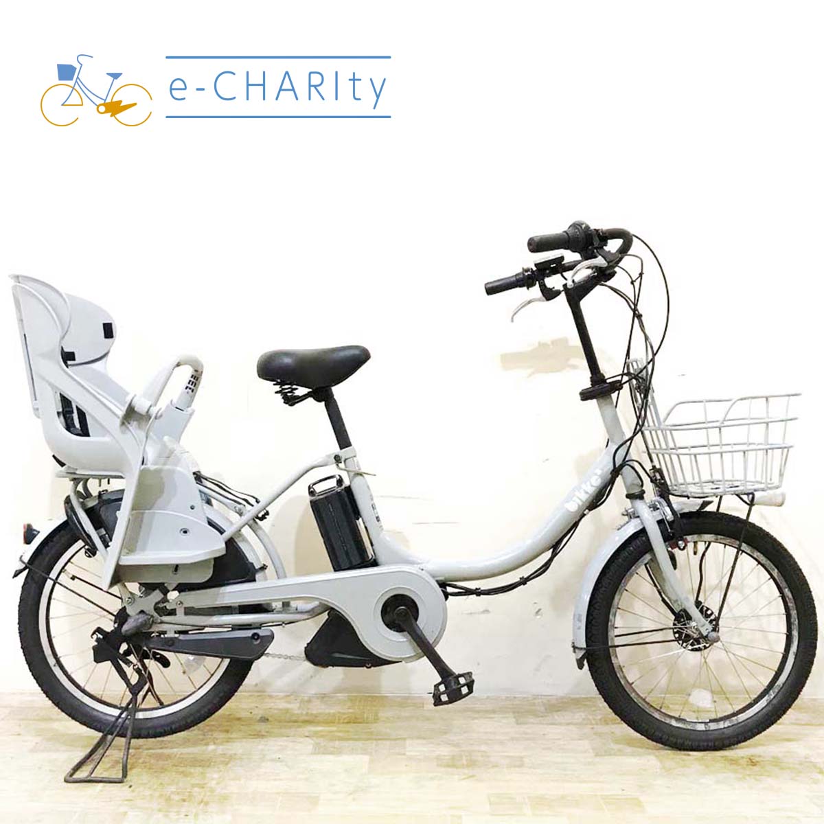 中古ブリヂストン ビッケ／bikkeシリーズ 電動自転車が格安！子供乗せ