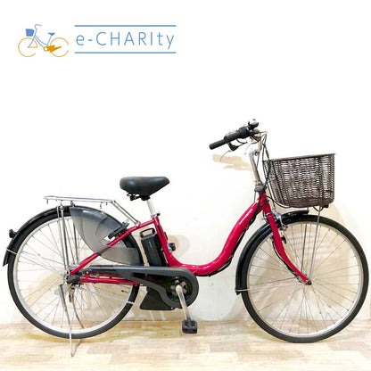 ヤマハ PAS ナチュラ レッド 26インチ KG040 【中古車】