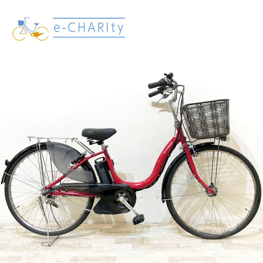 ヤマハ PAS ナチュラL レッド 26インチ KI012 【中古車】